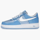 Nike Air Force 1 Low '07 Lv8 Phychic Blue White Patent