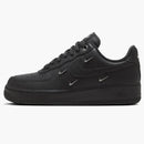 Nike Air Force 1 Low '07 Lx Black Silver Mini Swoosh (women's)