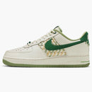 Nike Air Force 1 Low '07 Premium Nai-ke Bamboo Weave Sail Gorge Green