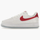 Nike Air Force 1 Low '07 Satin White Varsity Red (women's)