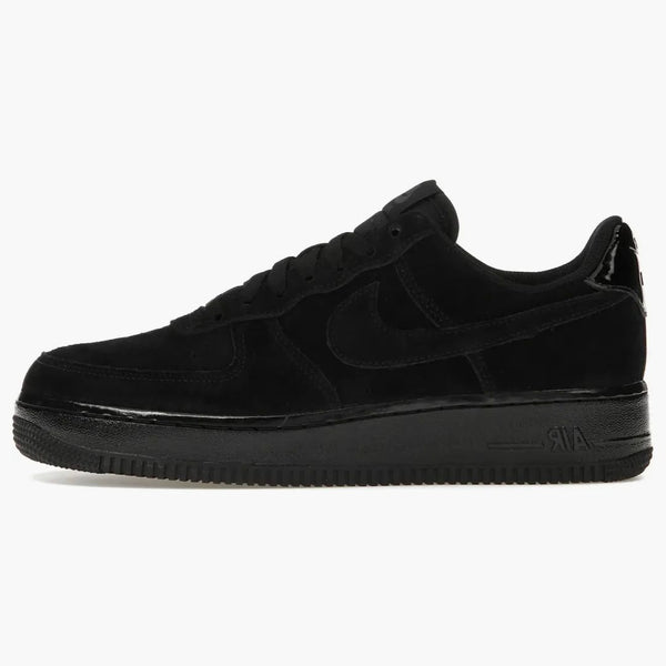 Nike Air Force 1 Low '07 Triple Black Suede (women's)