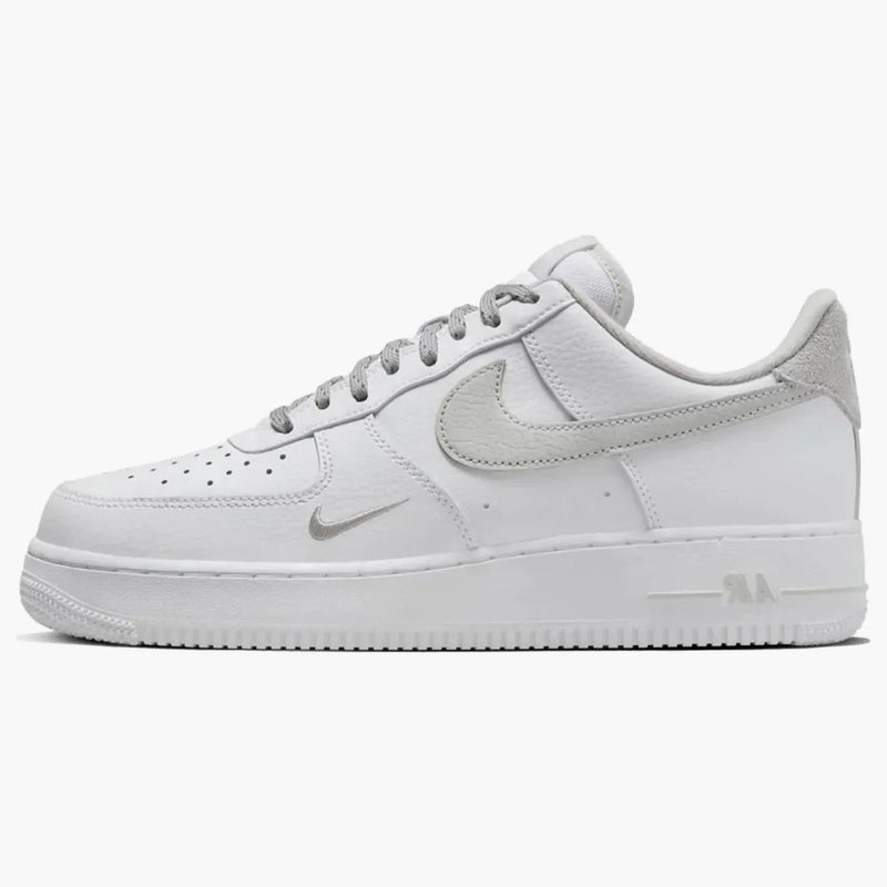Nike Air Force 1 Low '07 White Light Iron Ore Reflective Swoosh