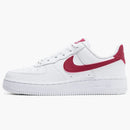 Nike Air Force 1 Low '07 White Noble Red (women's)