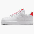 Nike Air Force 1 Low '07 bílá růžová pěna kovová stříbrná světla Crimson (dámské)