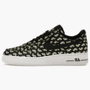 Nike Air Force 1 Low All Over Logo Black