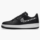 Nike Air Force 1 Low Black Pattern Swoosh