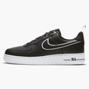 Nike Air Force 1 Low Black White Contrast Swoosh