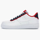 Nike Air Force 1 Low Double Layer White Obsidian Red