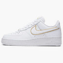 Nike Air Force 1 Low White Gold Swoosh (women's)
