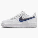 Nike Air Force 1 Low Impact Next Nature Double Swoosh White Black Blue (gs)