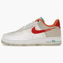 Nike Air Force 1 Low '07 Prm Just Do It White Red Teal