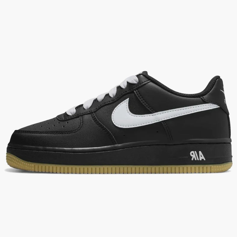 Nike Air Force 1 Low Lv8 3 Black White Gum (gs)