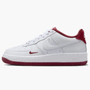 Nike Air Force 1 Low Lv8 White Team Red Mini Swoosh (gs)