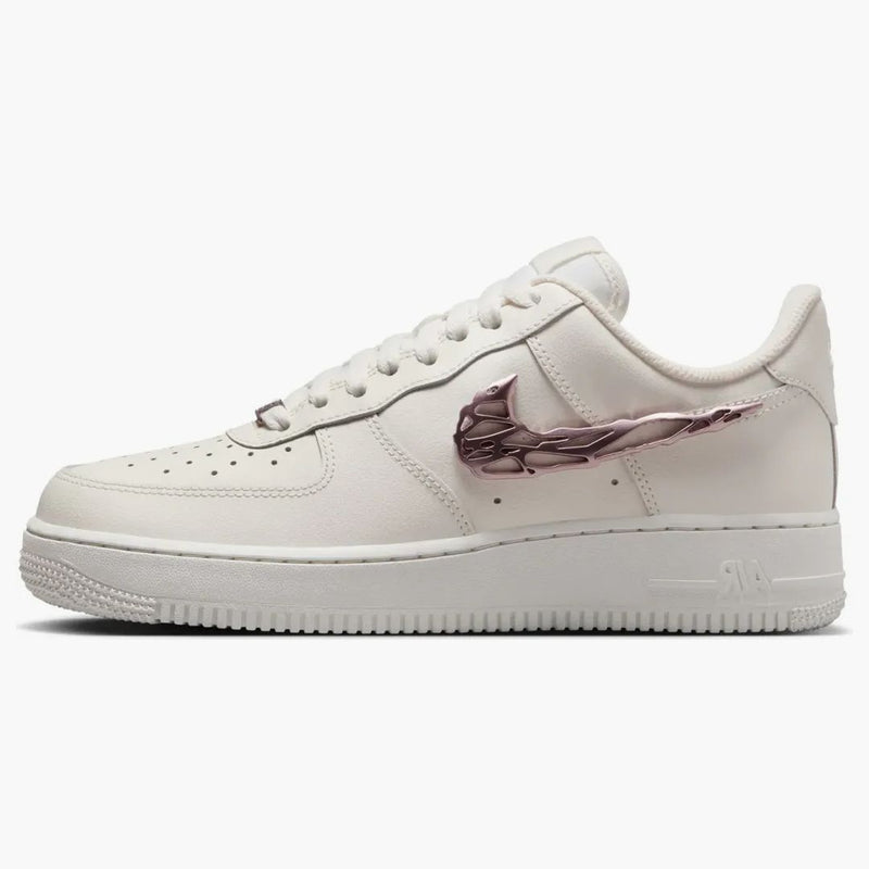 Nike Air Force 1 Low Liquid Metal Swoosh Metallic Rose Gold (women's)