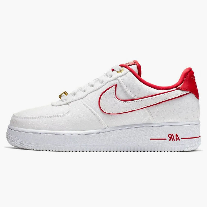 Nike Air Force 1 Low Lux White Red (women's)
