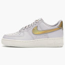 Nike Air Force 1 Low Metallic Platinum Metallic Gold (women's)