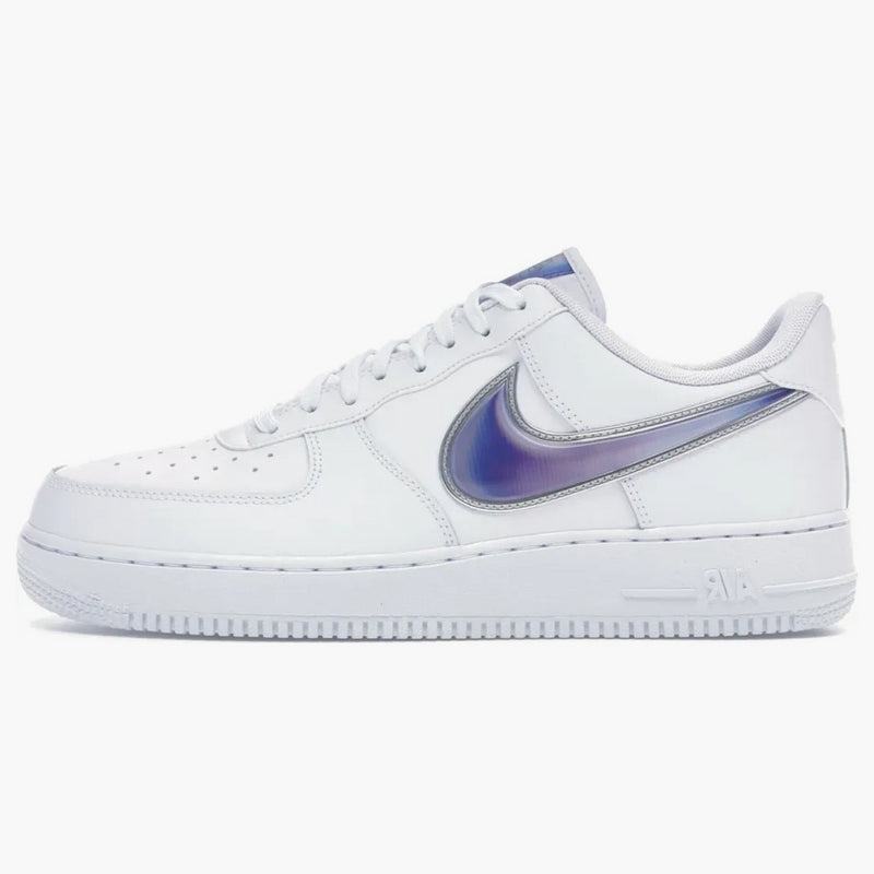 Nike Air Force 1 Low Oversized Swoosh White Racer Blue