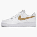 Nike Air Force 1 Low Pony Hair Snakeskin Club Gold