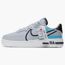 Nike Air Force 1 Low React 3m Pack Pure Platinum Baltic Blue