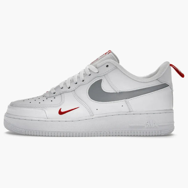 Nike Air Force 1 Low Reflective Swoosh White University Red