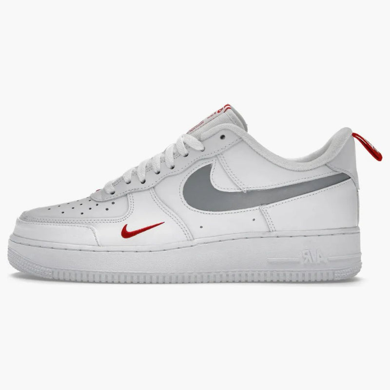 Nike Air Force 1 Low Reflective Swoosh White University Red