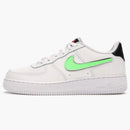 Nike Air Force 1 Low Removable Swoosh White Green Strike (gs)