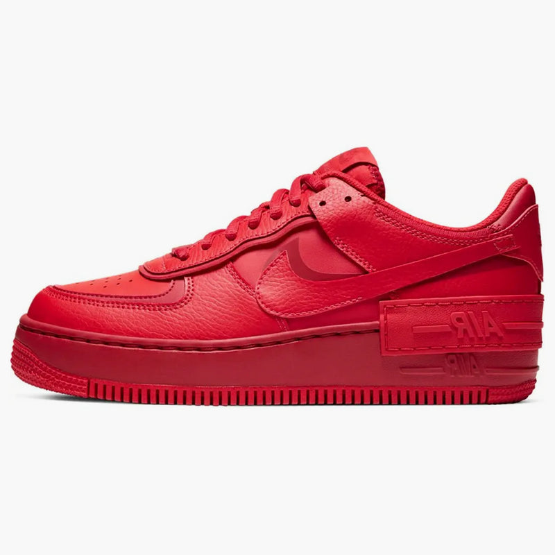 Nike Air Force 1 Low Shadow Triple Red (Dámské)