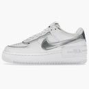 Nike Air Force 1 Low Shadow White Pure Platinum Metallic Silver (women's)