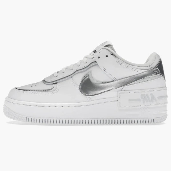 Nike Air Force 1 Low Shadow White Pure Platinum Metallic Silver (women's)