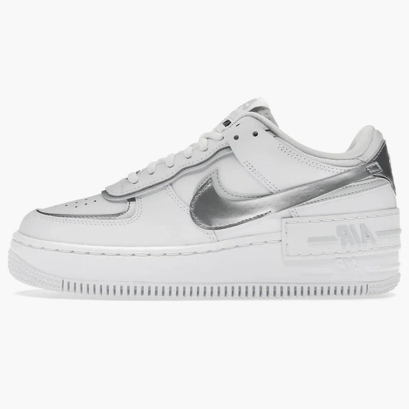 Nike Air Force 1 Low Shadow White Pure Platinum Metallic Silver (women's)