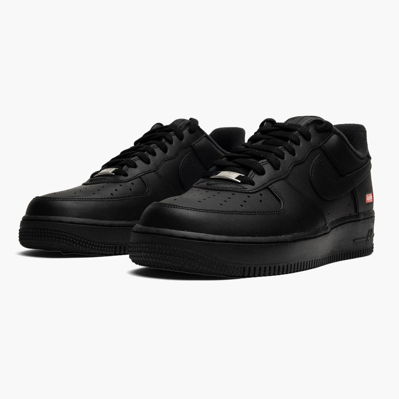 Nike Air Force 1 Low Supreme Black Seitenansicht