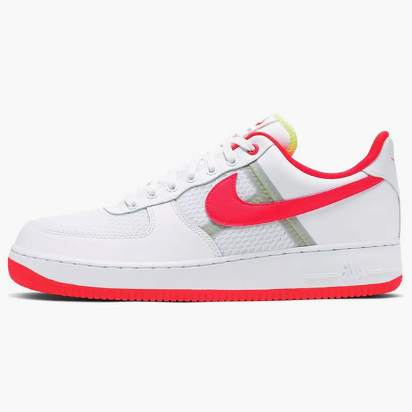 Nike Air Force 1 Low Transparent White Crimson