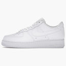 Nike Air Force 1 Low Triple White Tumbled Leather