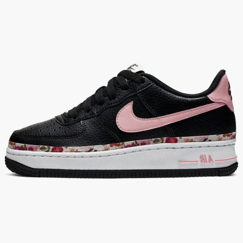 Nike Air Force 1 Low Vintage Floral Black Pink (gs)