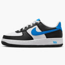 Nike Air Force 1 Low White Black Light Photo Blue (gs)