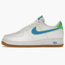 Nike Air Force 1 Low White Poison Green Photo Blue Gum