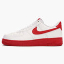 Nike Air Force 1 Low White Red Midsole