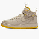 Nike Air Force 1 Mid Canvas Desert Sand Vivid Sulfur