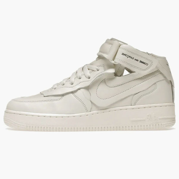 Nike Air Force 1 Mid Comme Des Garcons White