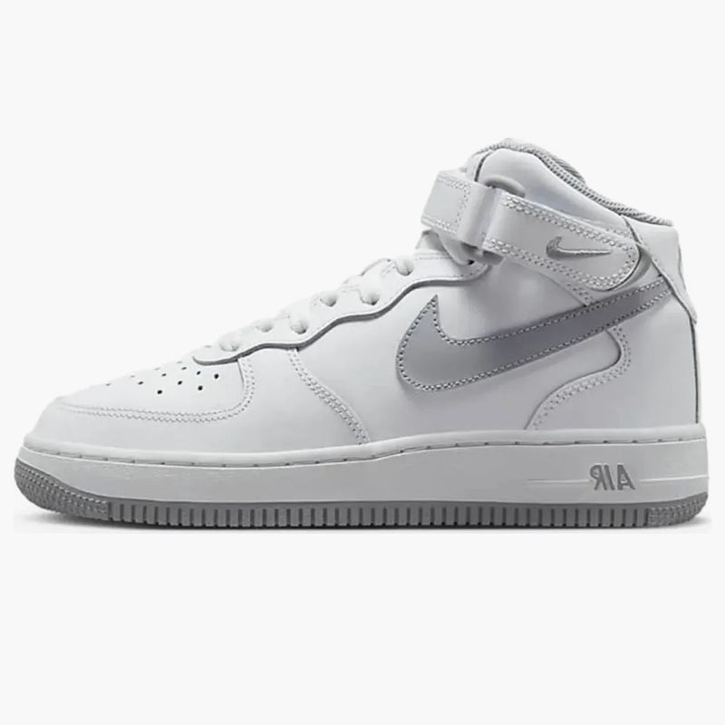 Nike Air Force 1 Mid Le White Wolf Grey (gs)