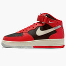 Nike Air Force 1 Mid Lv8 Split Black Red