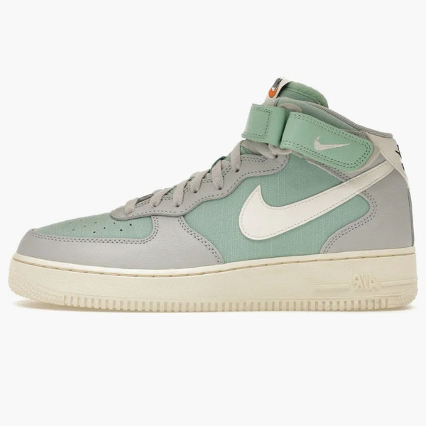 Nike Air Force 1 Mid '07 Lx Grey Fog Emanal Green