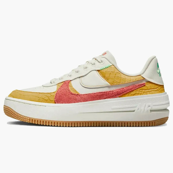 Nike Air Force 1 Plt.Af.orm Sail Yellow Ocher (mujer)