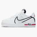 Nike Air Force 1 Low React D/ms/x White Black (gs)