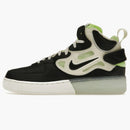 Nike Air Force 1 React Mid Black Sail Ghost Green