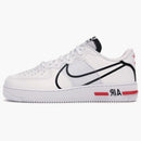 Nike Air Force 1 React White Black Red