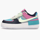 Nike Air Force 1 Low Shadow Barely Volt Oracle Aqua (women's)