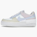 Nike Air Force 1 Low Shadow White Glacier Blue Ghost (women's)