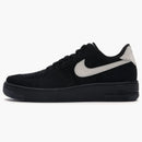 Nike Air Force 1 Flyknit Low Black Metallic Silver