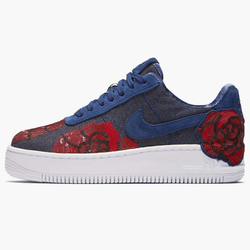 Nike Air Force 1 Upstep Low Denim Rose Blue (Dámské)